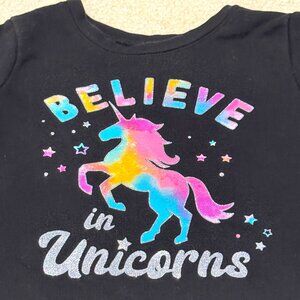 Garanimals - Girls Believe in Unicorns Long Sleeve Sweatshirt - Size 4T
